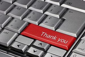 Write a thank you email after an interview